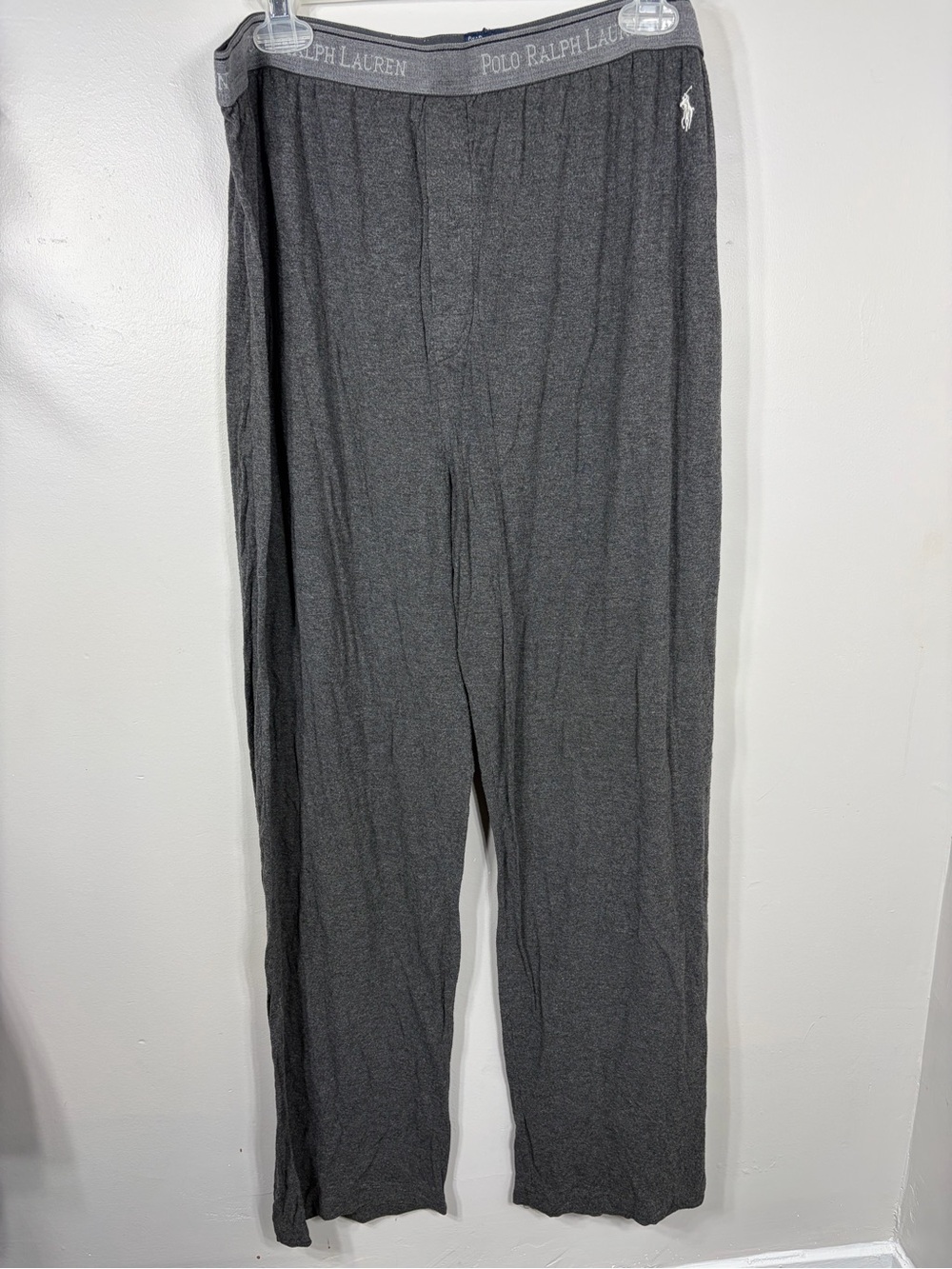 Polo‎ Ralph Lauren Sleep Lounge Pants Men’s XL Gray Modal Stretch Pony Logo
